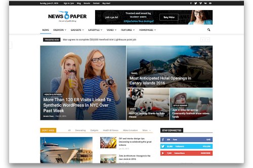 Satılık Haber Sitesi Scripti  PHP veya Wordpress Haber Teması