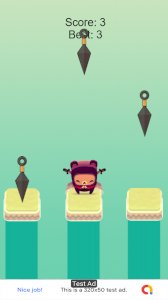 Ninja Jump ( Admob + Android Studio)
